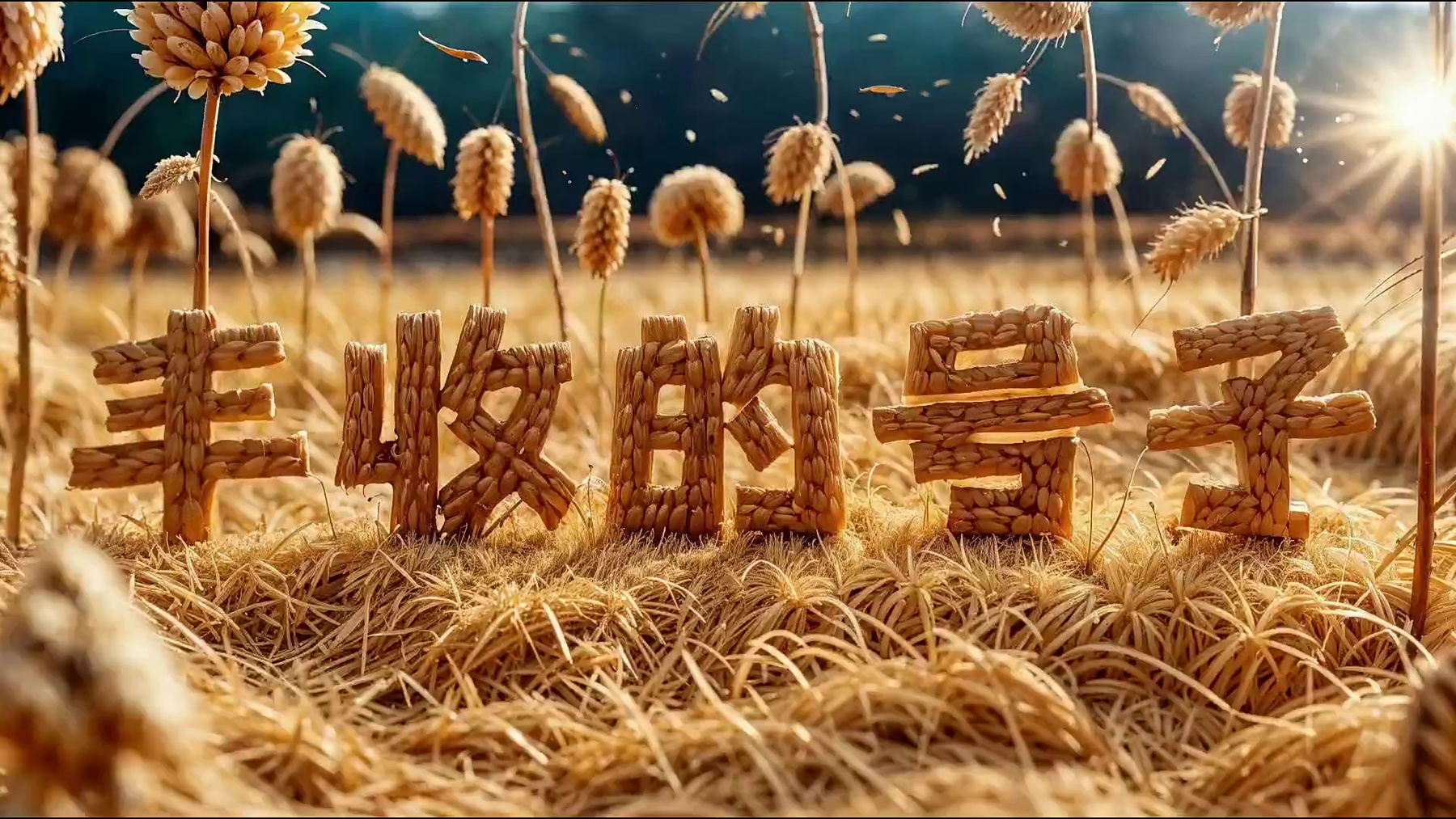 乡村振兴·丰收的号子 AI 视频