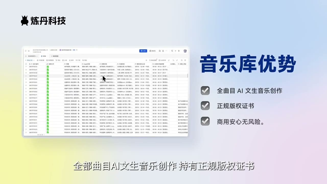 炼丹科技 BGM 音乐库视频封面