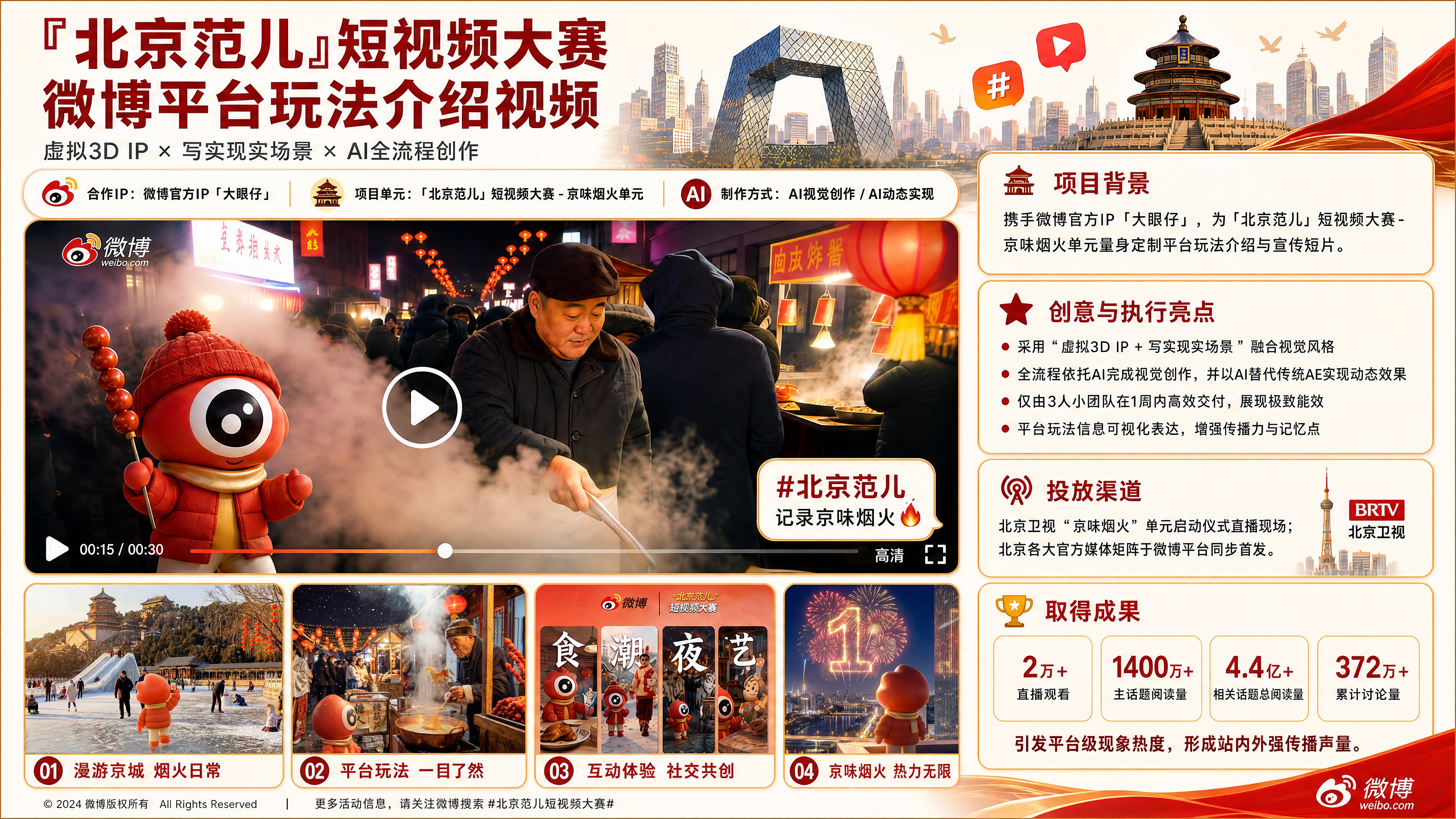 北京范儿短视频大赛项目介绍